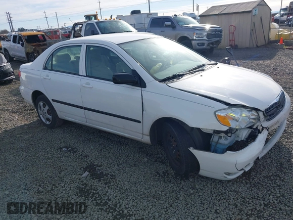 2007 Toyota Corolla CE with VIN JTDBR32E870106392, listed as a IAAI auction lot 41562881 with 74,870 mi miles and . Bid and sale history available at DreamBid. Image 1.