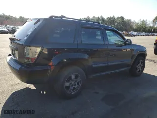 2007 Jeep Grand Cherokee Laredo with VIN 1J8GR48K87C646146, listed as a Copart auction lot 53823225 with 191,028 mi miles and Salvage Title. Bid and sale history available at carsss.com. Image 3.