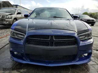 2013 Dodge Charger RT Plus with VIN 2C3CDXCT4DH683603, listed as a Copart auction lot 52602345 with 96,322 mi miles and Salvage Title. Bid and sale history available at carsss.com. Image 5.