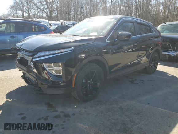 2024 Mitsubishi Eclipse Cross LE with VIN JA4ATVAA6RZ060805, listed as a Copart auction lot 46614095 with 8,005 mi miles and Salvage title. Bid and sale history available at DreamBid. Image 1.