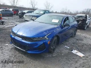 2022 Kia K5 GT with VIN 5XXG44J83NG096761, listed as a IAAI auction lot 41668750 with 63,747 mi miles. Bid and sale history available at carsss.com. Image 17.