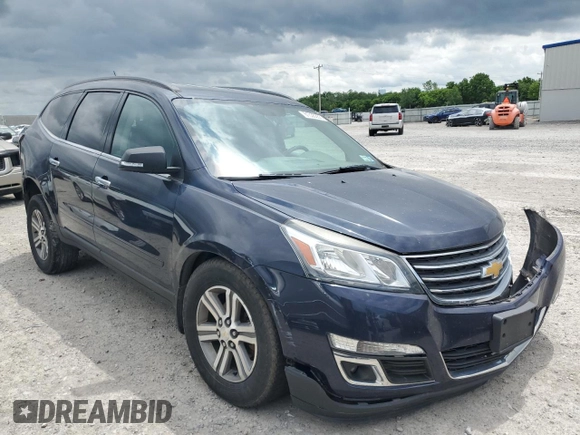 2015 Chevrolet Traverse LT with VIN 1GNKVHKDXFJ131763, listed as a Copart auction lot 61335355 with 103,291 mi miles and Salvage title. Bid and sale history available at DreamBid. Image 4.