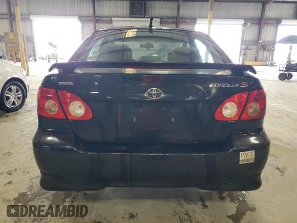 2007 Toyota Corolla CE with VIN 2T1BR32E27C834666, listed as a Copart auction lot 61910355 with 100,362 mi miles and Clean title. Bid and sale history available at DreamBid. Image 6.