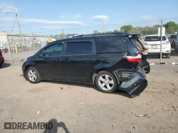 2015 Toyota Sienna LE AAS with VIN 5TDKK3DC2FS563114, listed as a Copart auction lot 55444975 with 100,731 mi miles and Salvage Title. Bid and sale history available at DreamBid. Image 2.