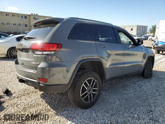 2021 Jeep Grand Cherokee Trailhawk with VIN 1C4RJFLGXMC880340, listed as a Copart auction lot 85877854 with 44,276 mi miles and Non Repairable. Bid and sale history available at carsss.com. Image 3.