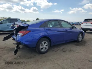 2024 Hyundai Elantra SE z VIN KMHLL4DGXRU654573, wystawiony jako Copart lot #54004355 z przebiegiem 10 453 mil mil oraz Szkoda całkowita • Salvage title. Historia ofert i sprzedaży dostępna na DreamBid. Obrazek 3.
