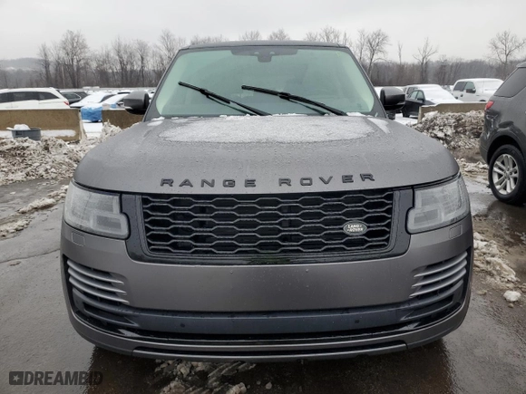 2021 Land Rover Range Rover with VIN SALGS5SE2MA423301, listed as a Copart auction lot 89069685 with 45,749 mi miles and Salvage Title. Bid and sale history available at carsss.com. Image 5.