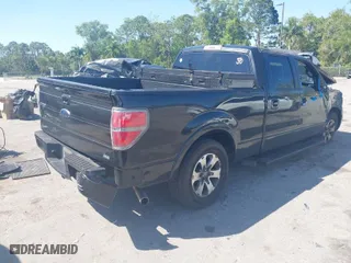 2010 Ford F-150 XL with VIN 1FTFW1CV7AKE52944, listed as a IAAI auction lot 41781246 with 210,378 mi miles. Bid and sale history available at carsss.com. Image 4.