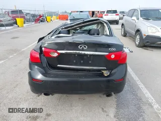 2017 Infiniti Q50 3.0t Premium with VIN JN1EV7AP6HM736699, listed as a IAAI auction lot 41583979 with 1 mi miles. Bid and sale history available at carsss.com. Image 15.
