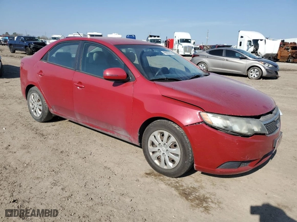 2013 Kia Forte EX with VIN KNAFU4A23D5719528, listed as a Copart auction lot 46822295 with NaN miles and Salvage Title. Bid and sale history available at carsss.com. Image 4.