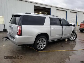 2019 GMC Yukon XL Denali with VIN 1GKS2HKJ6KR303603, listed as a Copart auction lot 45201225 with Not Provided miles and Salvage Title. Bid and sale history available at DreamBid. Image 3.