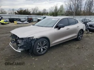 2024 Volvo S60 Core Dark Theme with VIN 7JRL12FK7RG322199, listed as a Copart auction lot 51996635 with 3,142 mi miles and Salvage title. Bid and sale history available at DreamBid. Image 1.