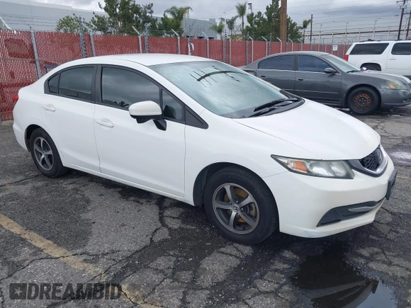 2015 Honda Civic SE z VIN 19XFB2F73FE266066, wystawiony jako IAAI lot #41798331 z przebiegiem 555 929 mil mil oraz . Historia ofert i sprzedaży dostępna na DreamBid. Obrazek 1.
