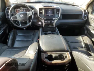 2020 Ram 1500 Laramie with VIN 1C6SRFDT0LN253615, listed as a Copart auction lot 49910145 with 77,895 mi miles and Salvage Title. Bid and sale history available at carsss.com. Image 8.