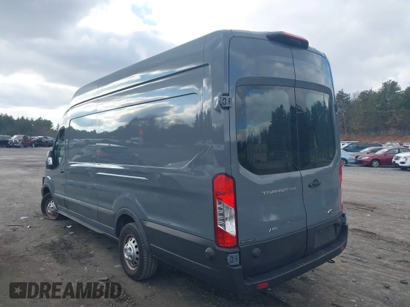 2023 Ford Transit Cargo with VIN 1FTBR3U88PKB86644, listed as a IAAI auction lot 41089106 with 8,095 mi miles and . Bid and sale history available at DreamBid. Image 3.