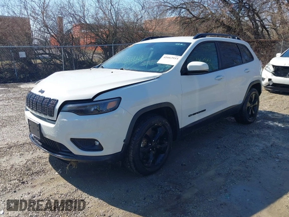 2019 Jeep Cherokee Latitude Plus with VIN 1C4PJMLX0KD430182, listed as a IAAI auction lot 41663933 with 61,511 mi miles and . Bid and sale history available at DreamBid. Image 19.