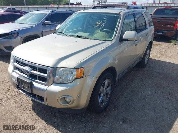 2012 Ford Escape Limited with VIN 1FMCU0EG4CKB75427, listed as a IAAI auction lot 42092721 with 169,269 mi miles. Bid and sale history available at carsss.com. Image 2.
