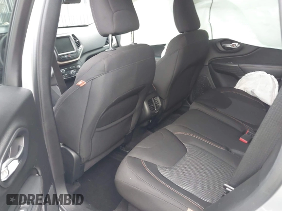 2016 Jeep Cherokee Latitude with VIN 1C4PJLCB5GW369955, listed as a IAAI auction lot 41297796 with 99,029 mi miles. Bid and sale history available at carsss.com. Image 8.