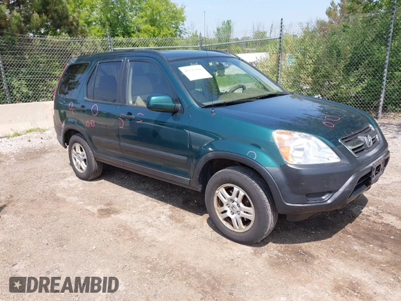 2002 Honda CR-V EX с VIN JHLRD78892C053346, выставлен на аукционе IAAI как лот 42447196 с пробегом 192 602 миль миль и . История ставок и продаж доступна на DreamBid. Изображение 1.