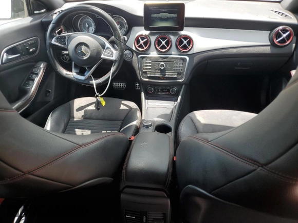 2015 Mercedes-Benz CLA 250 with VIN WDDSJ4GB9FN271368, listed as a Copart auction lot 56956265 with 117,733 mi miles and Salvage title. Bid and sale history available at DreamBid. Image 8.