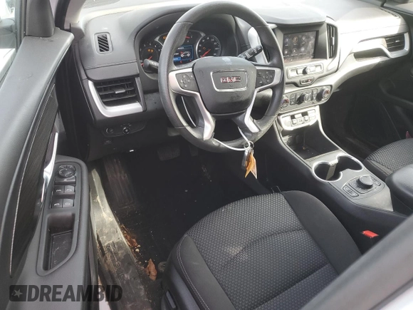 2022 GMC Terrain SLE with VIN 3GKALMEV9NL171089, listed as a Copart auction lot 47006345 with 38,926 mi miles and Salvage Title. Bid and sale history available at carsss.com. Image 8.
