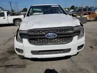 2024 Ford Ranger XL with VIN 1FTER4PH4RLE25246, listed as a Copart auction lot 57829235 with 328 mi miles and Salvage title. Bid and sale history available at DreamBid. Image 5.