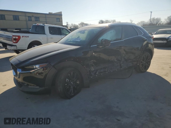 2024 Mazda CX-30 S Select Sport with VIN 3MVDMBBMXRM710825, listed as a Copart auction lot 47501475 with Not Provided miles and Salvage Title. Bid and sale history available at DreamBid. Image 1.