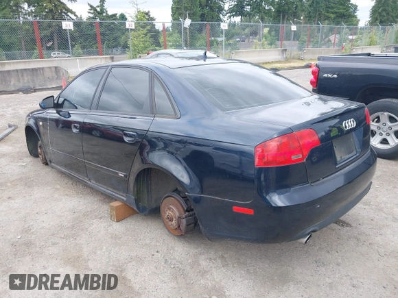 2007 Audi A4 z VIN WAUEH78E57A062129, wystawiony jako IAAI lot #42426196 z przebiegiem 165 157 mil mil oraz . Historia ofert i sprzedaży dostępna na DreamBid. Obrazek 3.