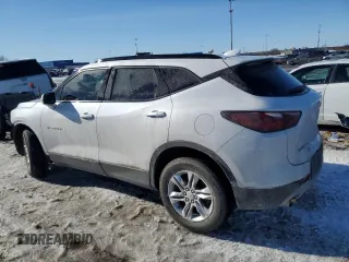 2021 Chevrolet Blazer LT with VIN 3GNKBHR49MS541772, listed as a Copart auction lot 46222455 with 39,369 mi miles and Salvage title. Bid and sale history available at DreamBid. Image 2.