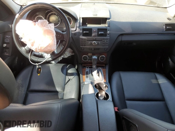 2011 Mercedes-Benz C with VIN WDDGF5EB3BA526033, listed as a Copart auction lot 46273215 with Not Provided miles and Salvage Title. Bid and sale history available at carsss.com. Image 8.