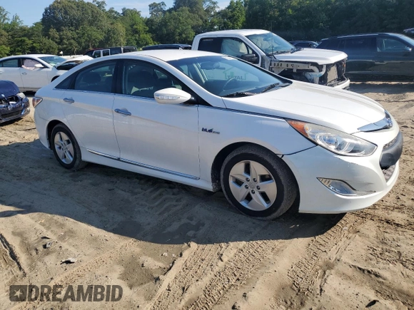 2012 Hyundai Sonata Hybrid with VIN KMHEC4A48CA044280, listed as a Copart auction lot 63344125 with 189,116 mi miles and Clean title. Bid and sale history available at DreamBid. Image 4.