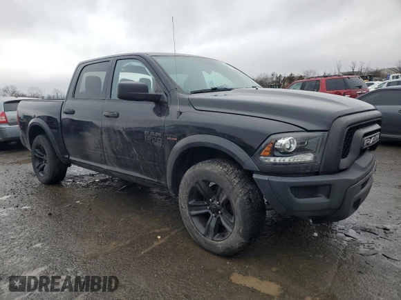 2021 Ram 1500 Warlock z VIN 1C6RR7LT9MS518556, wystawiony jako Copart lot #45186415 z przebiegiem 79 875 mil mil oraz Szkoda całkowita • Salvage title. Historia ofert i sprzedaży dostępna na DreamBid. Obrazek 4.
