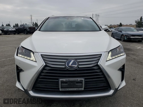 2019 Lexus RX 450h with VIN 2T2BGMCA4KC035015, listed as a Copart auction lot 50659345 with 84,408 mi miles and Salvage Title. Bid and sale history available at DreamBid. Image 5.