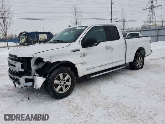 2020 Ford F-150 XL with VIN 1FTEX1EB0LKF21844, listed as a Copart auction lot 43440265 with 176,330 mi miles and Clean Title. Bid and sale history available at carsss.com. Image 1.