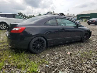 2008 Honda Civic Cpe LX with VIN 2HGFG11608H580924, listed as a Copart auction lot 64258734 with 196,522 mi miles and Salvage Title. Bid and sale history available at carsss.com. Image 3.