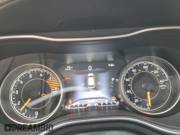 2019 Jeep Cherokee Limited with VIN 1C4PJMDX5KD134895, listed as a Copart auction lot 45327835 with 92,428 mi miles and Salvage Title. Bid and sale history available at DreamBid. Image 9.