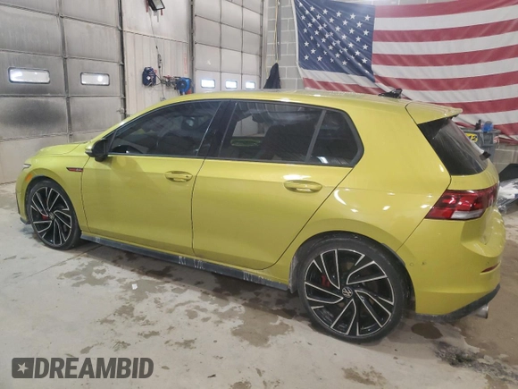 2022 Volkswagen Golf GTI Autobahn with VIN WVW687CD4NW131365, listed as a Copart auction lot 45323175 with 44,626 mi miles and Salvage Title. Bid and sale history available at carsss.com. Image 2.
