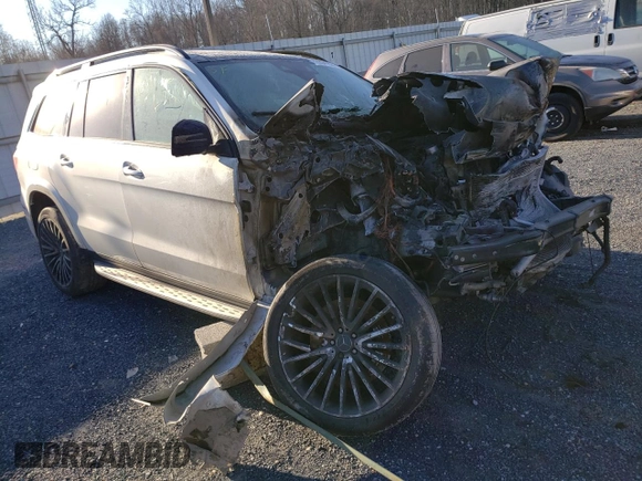 2018 Mercedes-Benz GLS with VIN 4JGDF7FE0JB066674, listed as a Copart auction lot 72204182 with 0 mi miles. Bid and sale history available at carsss.com. Image 4.