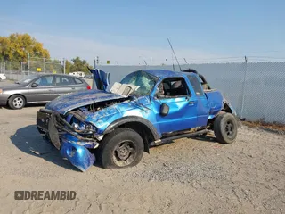 2001 Ford Ranger XL Fleet with VIN 1FTZR15E41TA37401, listed as a IAAI auction lot 40584500 with 1 mi miles. Bid and sale history available at carsss.com. Image 2.
