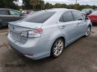 2010 Lexus HS with VIN JTHBB1BA9A2014756, listed as a Copart auction lot 74750524 with Not Provided miles and Non Repairable. Bid and sale history available at carsss.com. Image 3.