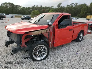 2022 Ford F-150 XL with VIN 1FTMF1E55NKE21802, listed as a Copart auction lot 77880924 with 38,575 mi miles and Salvage Title. Bid and sale history available at DreamBid. Image 1.