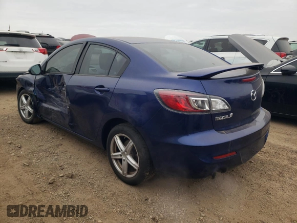 2013 Mazda 3 i Grand Touring with VIN JM1BL1W72D1752552, listed as a Copart auction lot 82160624 with 118,206 mi miles and Salvage Title. Bid and sale history available at carsss.com. Image 2.