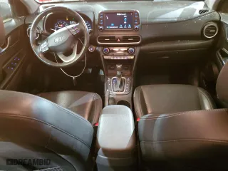 2018 Hyundai Kona Ultimate with VIN KM8K5CA5XJU168983, listed as a Copart auction lot 41512405 with 34,650 mi miles and Salvage Title. Bid and sale history available at carsss.com. Image 8.