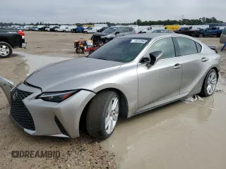 2021 Lexus IS with VIN JTHAA1D22M5116858, listed as a Copart auction lot 50206175 with 62,710 mi miles and Clean Title. Bid and sale history available at carsss.com. Image 1.