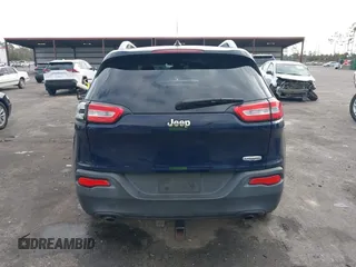 2014 Jeep Cherokee Latitude with VIN 1C4PJLCS2EW228418, listed as a IAAI auction lot 41416407 with 154,192 mi miles. Bid and sale history available at carsss.com. Image 16.