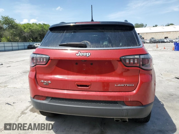 2020 Jeep Compass Limited с VIN 3C4NJDCB2LT221789, выставлен на аукционе Copart как лот 53575265 с пробегом 58 798 миль миль и Чистый • Clean title. История ставок и продаж доступна на DreamBid. Изображение 6.