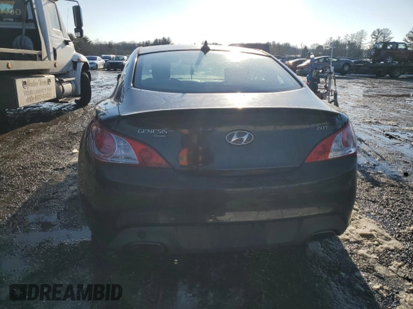 2012 Hyundai Genesis Coupe Premium с VIN KMHHT6KD4CU071725, выставлен на аукционе Copart как лот 89181535 с пробегом Не указан миль и Списание • Salvage title. История ставок и продаж доступна на DreamBid. Изображение 6.