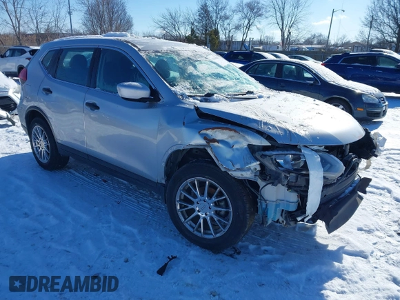 2017 Nissan Rogue SL with VIN 5N1AT2MV3HC791384, listed as a IAAI auction lot 41319989 with 112,195 mi miles. Bid and sale history available at carsss.com. Image 1.
