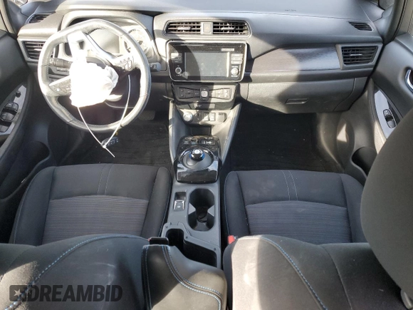 2018 Nissan LEAF SL with VIN 1N4AZ1CP5JC315777, listed as a Copart auction lot 89025735 with 26,836 mi miles and Salvage Title. Bid and sale history available at DreamBid. Image 8.