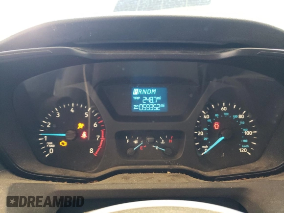 2015 Ford Transit with VIN 1FTNE1ZG4FKA93843, listed as a Copart auction lot 54574005 with 59,352 mi miles and Clean Title. Bid and sale history available at DreamBid. Image 9.